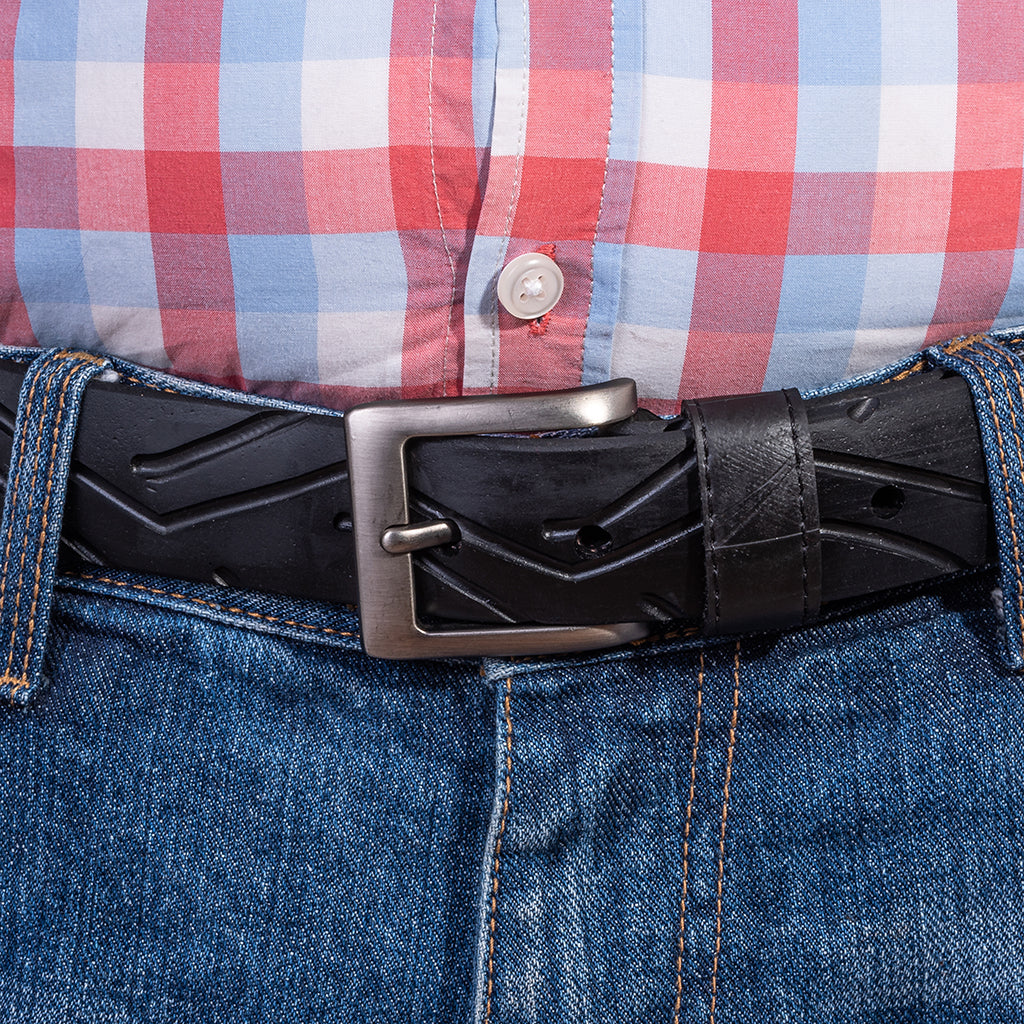 Recycled Rubber Motorbike Tyre Vegan Belt